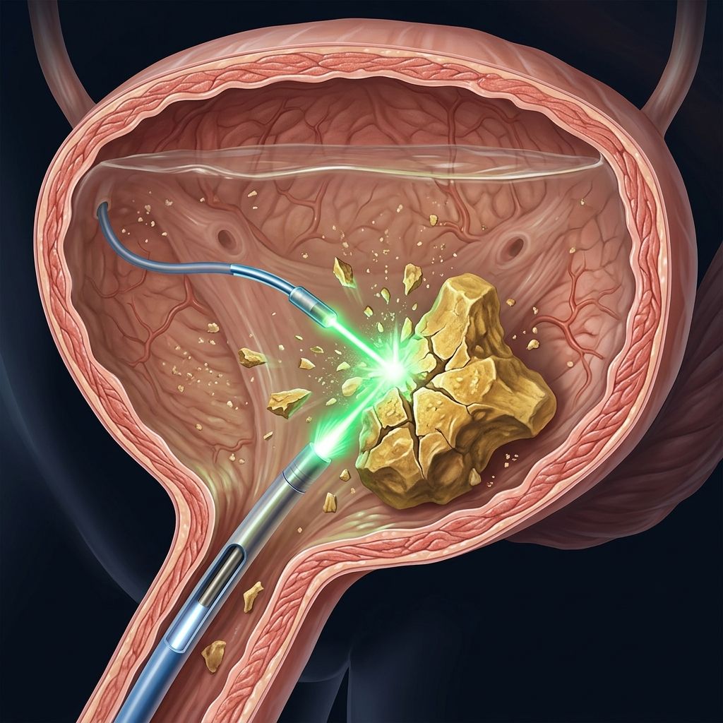 Litofragmentación endoscópica de cálculo vesical
